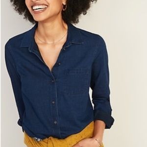 Classic Chambray Button Down